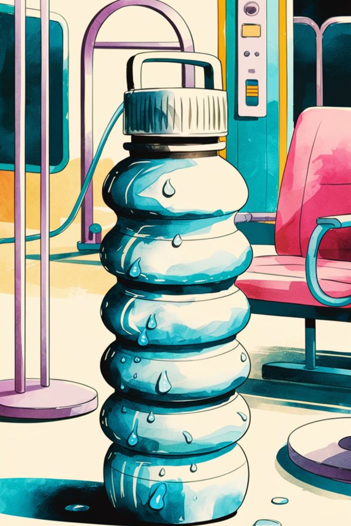 bring an empty bottle travel hack