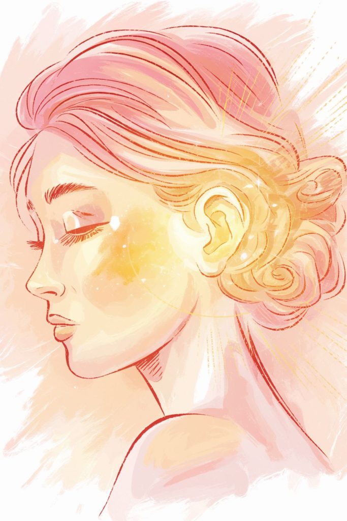 ear ringing or burning spiritual meaning