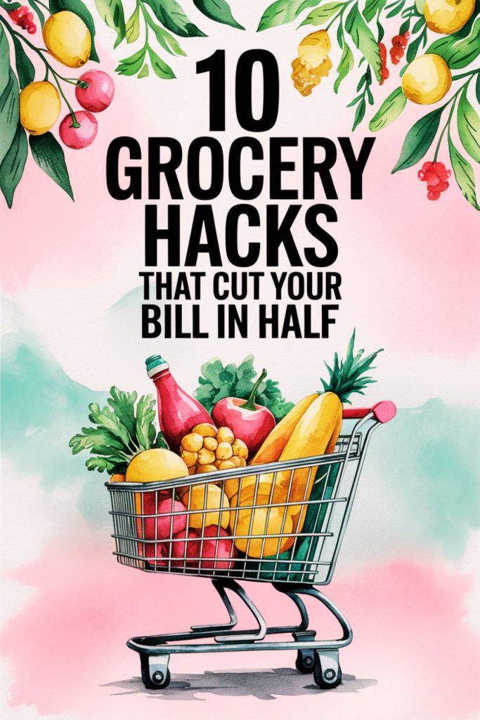 financial life hacks in groceries