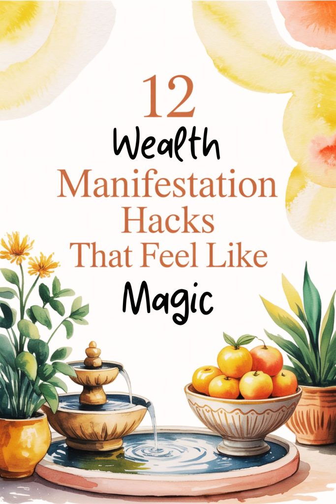 manifesting wealth tricks and hacks