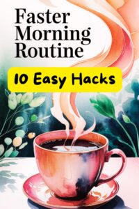 morning routine tips and hacks