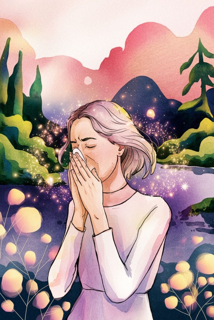 sneezing spiritual wisdom