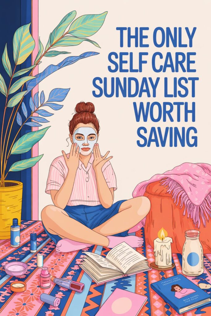 Sunday self care reset list