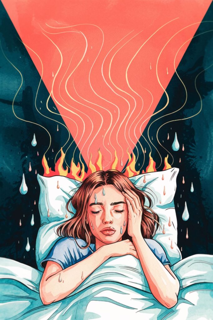 a bedroom too warm causes bad sleep