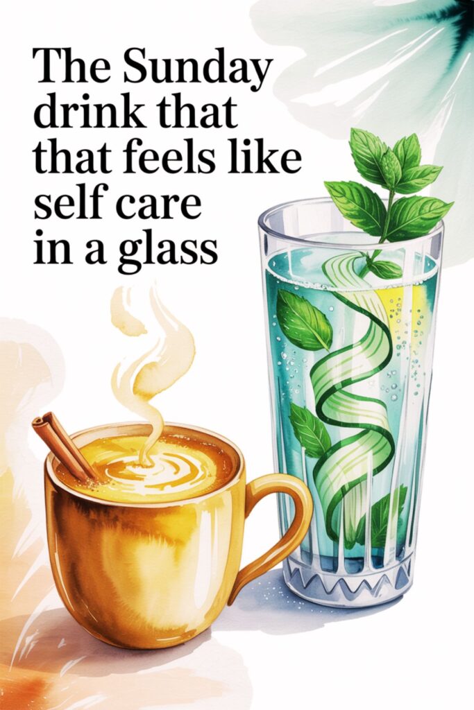 drinks for your self care routine