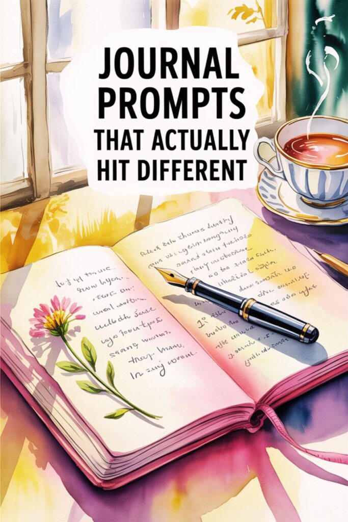 journal prompts for a relaxing Sunday