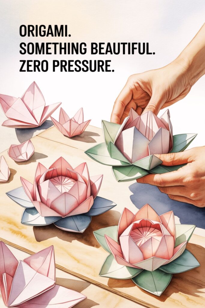 origami relaing activities