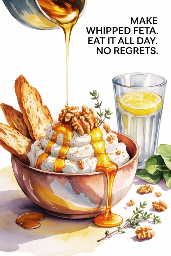 preparing a nice snack