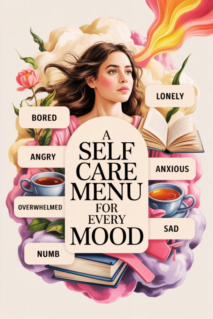 self care menu inspo