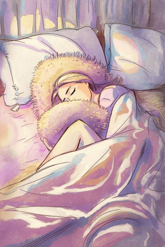 sleeping with a pillow life hacks