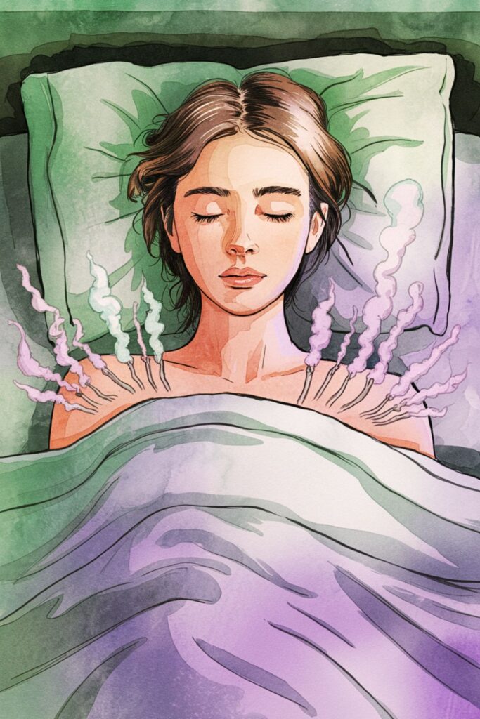 ways to fall asleep with muscle tension