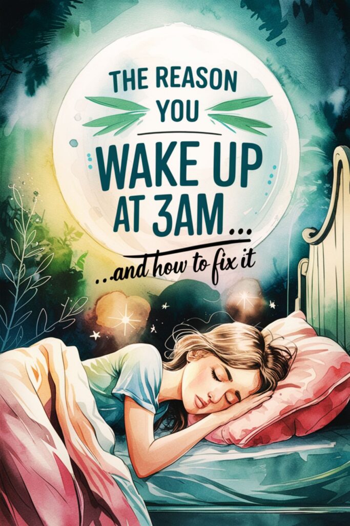 why you wake up at 3am