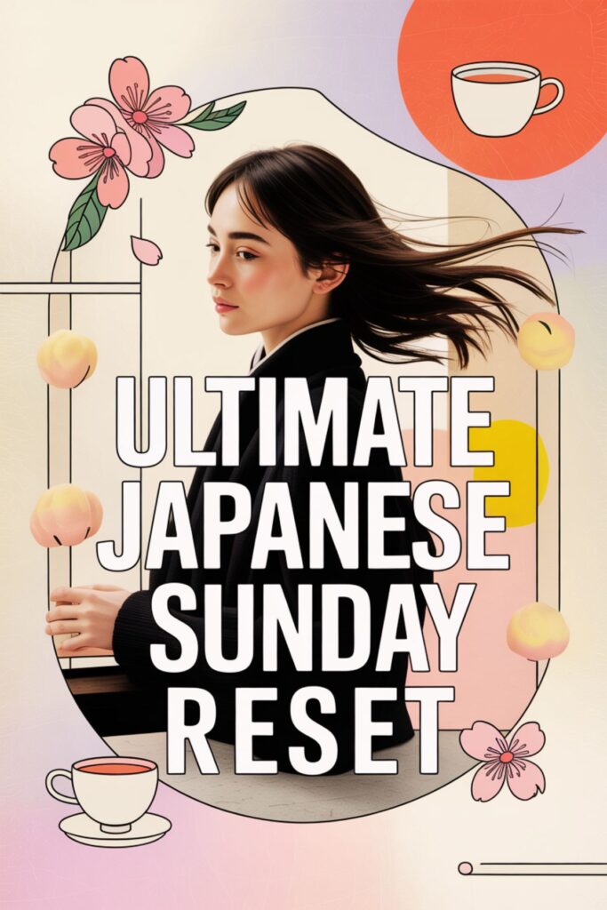 Japan core glow up and self care ideas