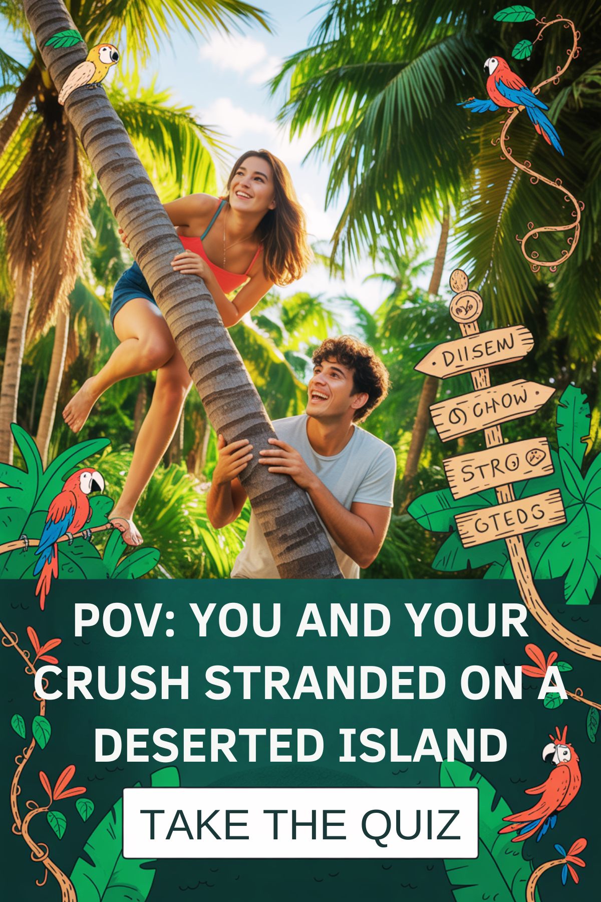 Stranded on an Island With Your Crush: This Fun Quiz Reveals Exactly ...