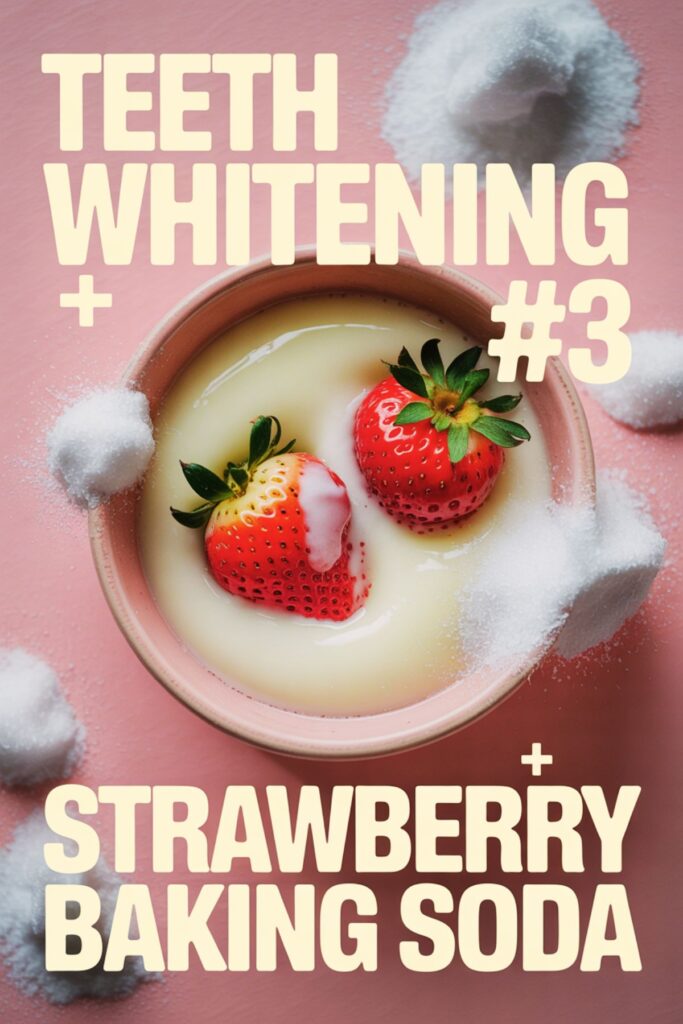 baking soda teeth whitening