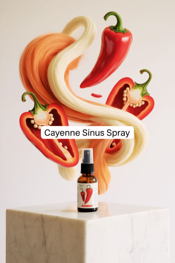 cayenne sinus spray for headaches