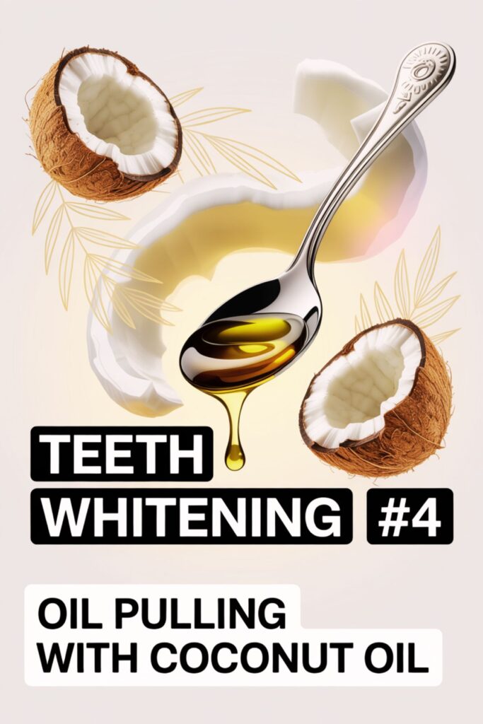 coconut oil teeth whitening