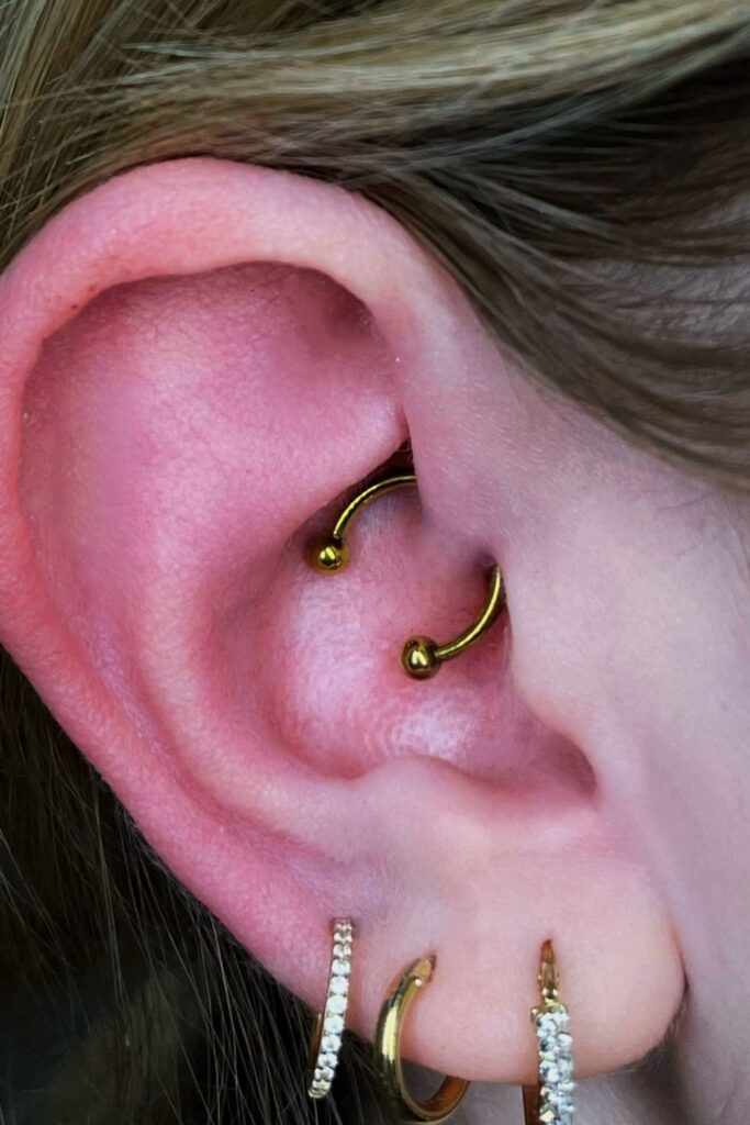 daith curved barbell