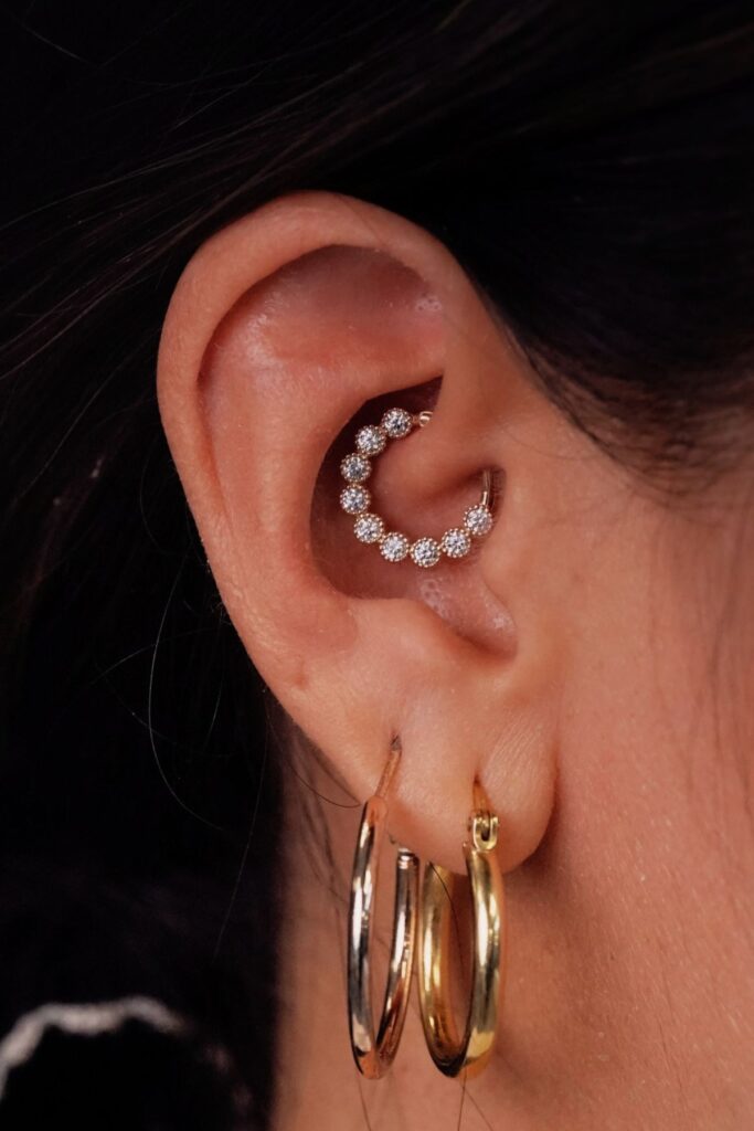 daith decorative piercing