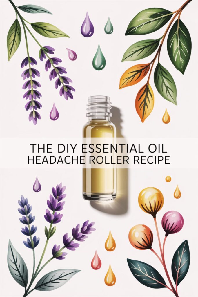 diy essential oil headache rolles
