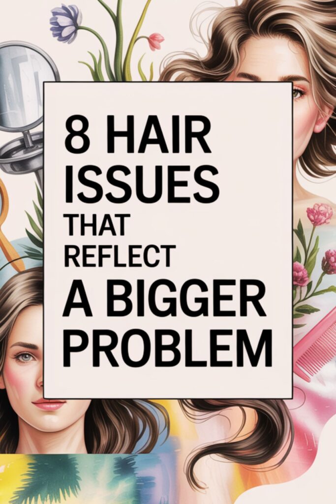 falling unhealthy hair and problems