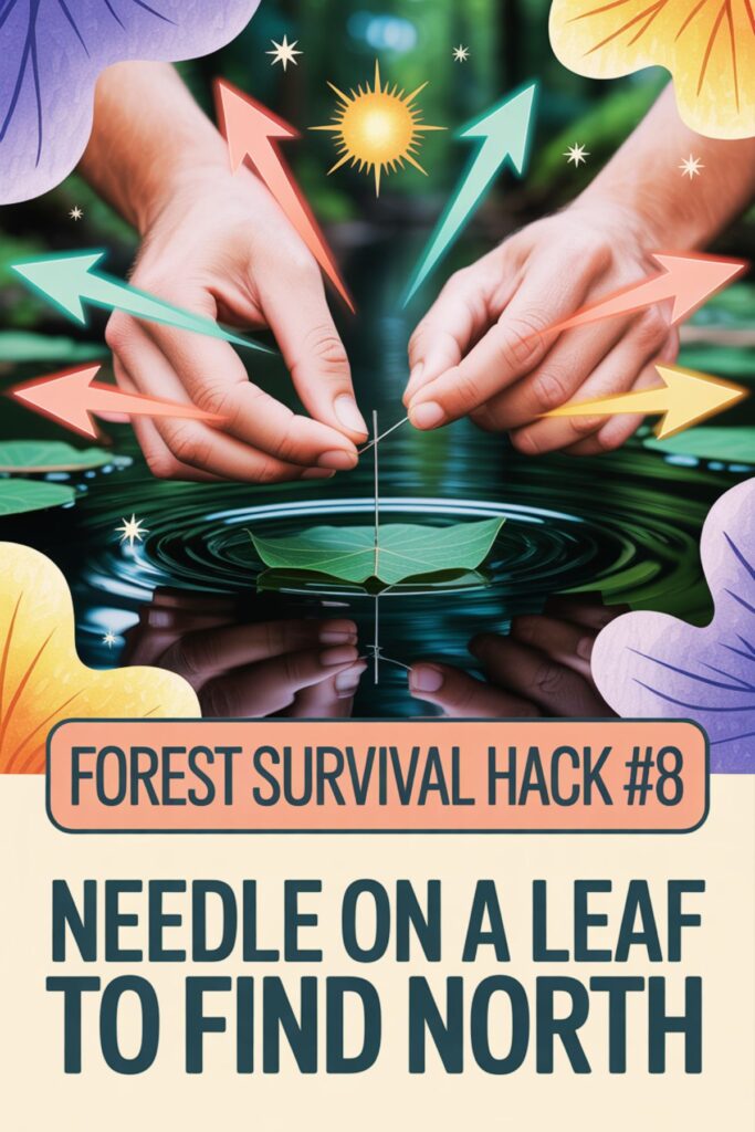 forest survival life hack to make a cmopass