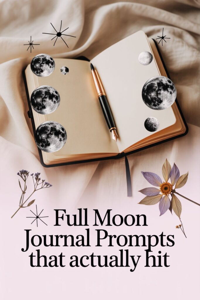full moon journal prompts