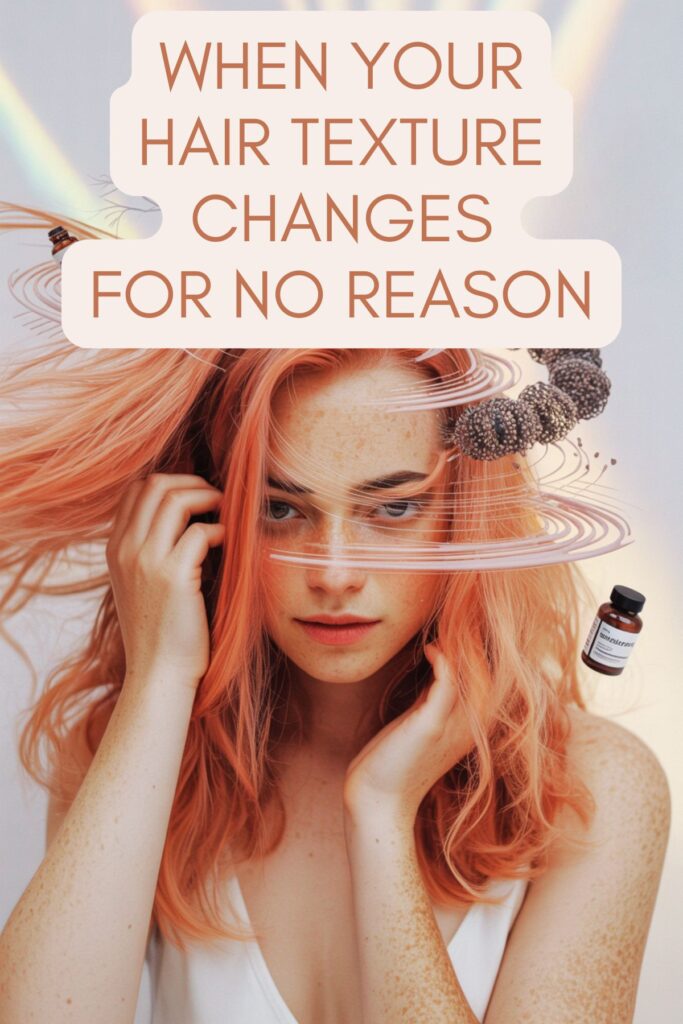 hair changing texture