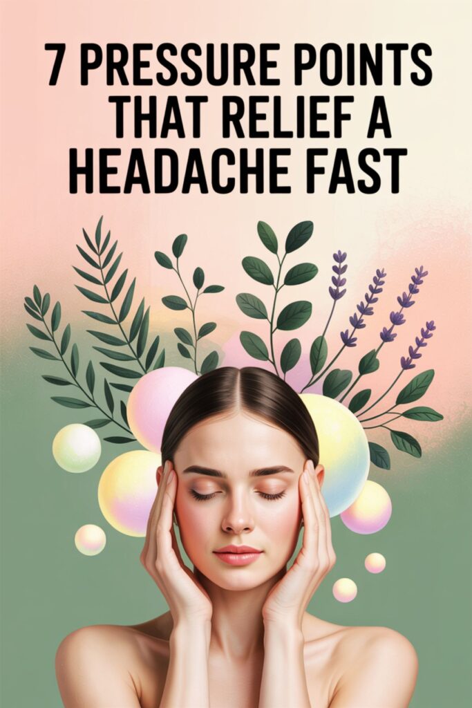 headache and migraine relief with pressure points