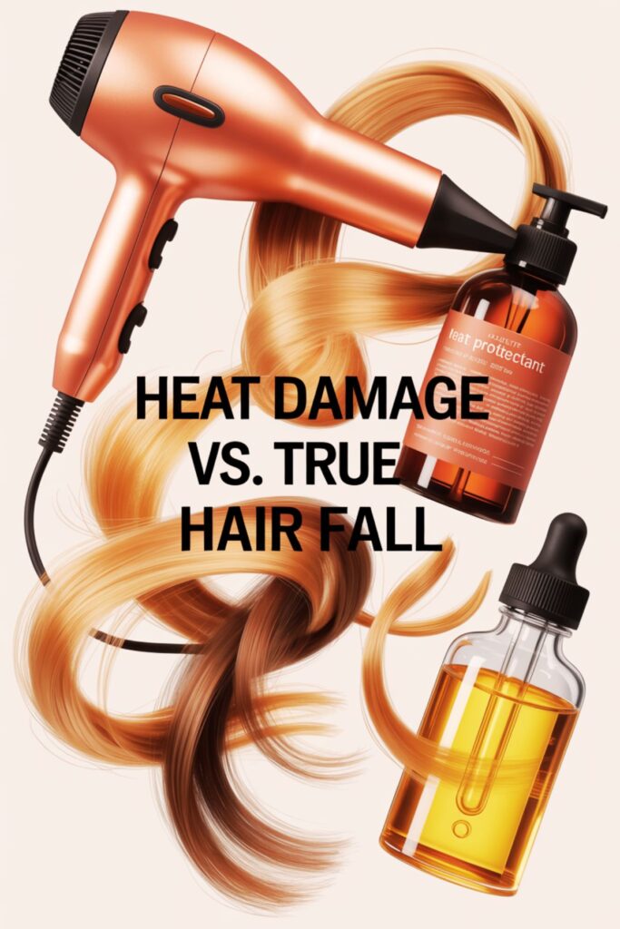 heat hair loss