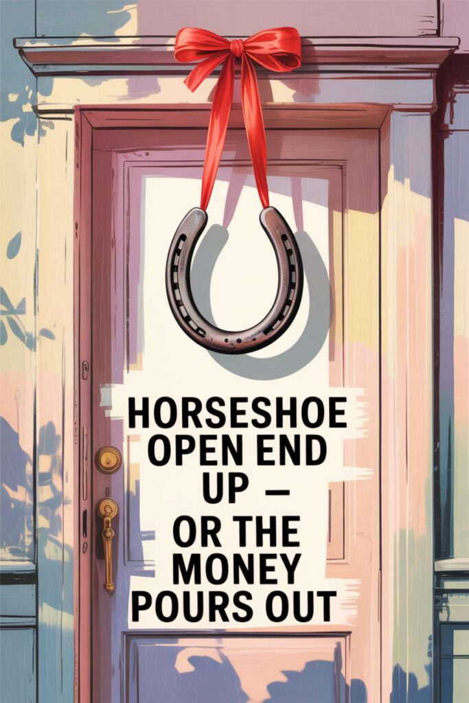 horseshoe for wealth
