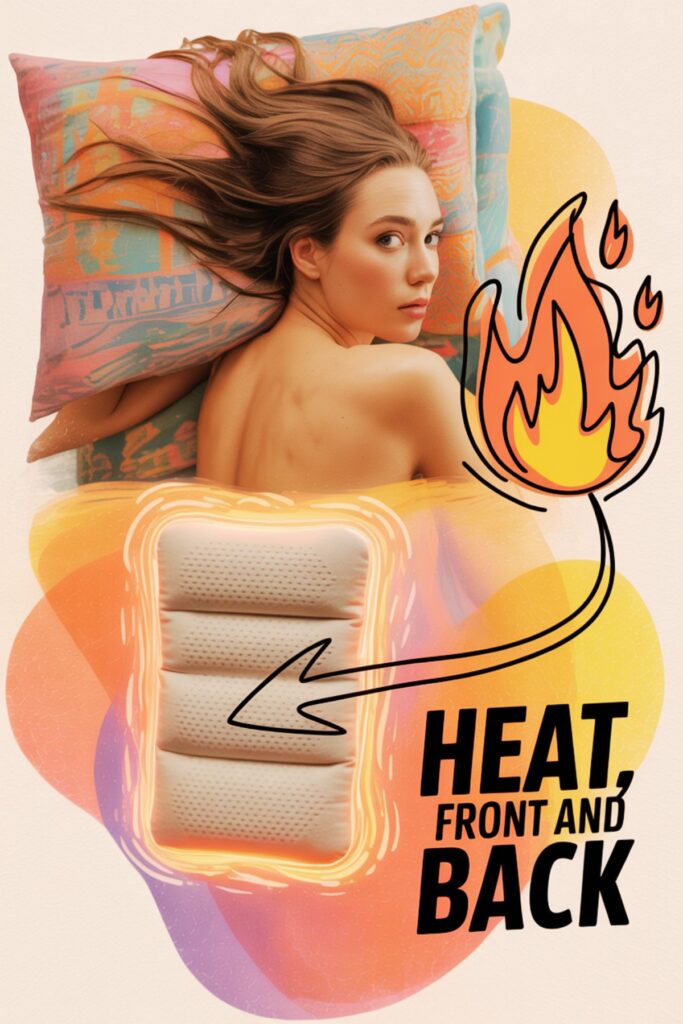 how to get rid of cramps period with a heated pad