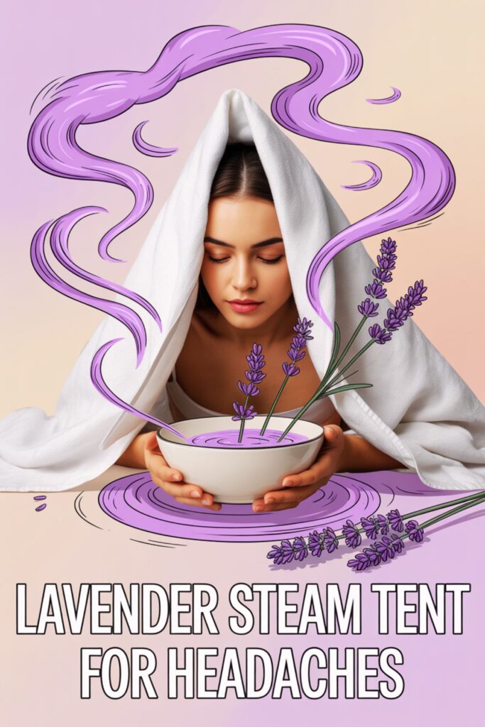 lanvender steam for headaches