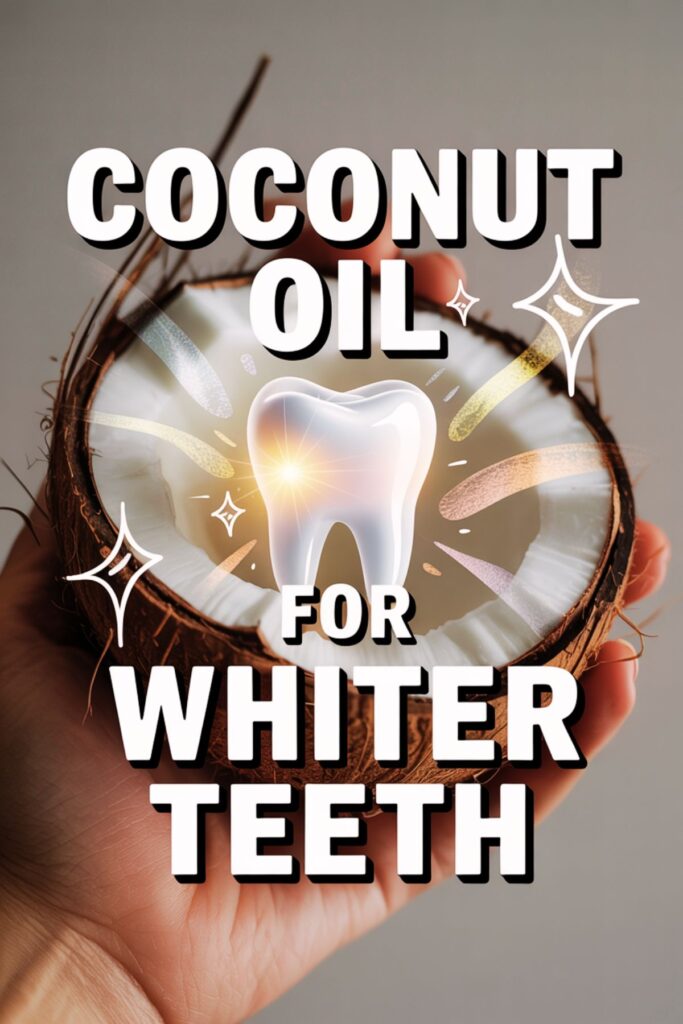 oil pulling for whiter teeth