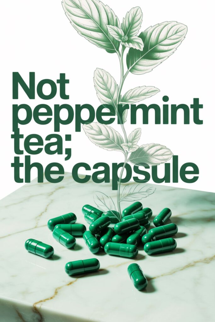 peppermint for bloated belly