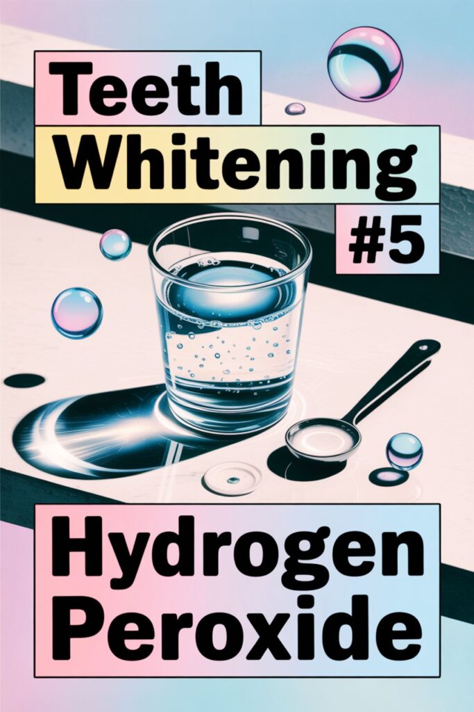 peroxide teeth whitening