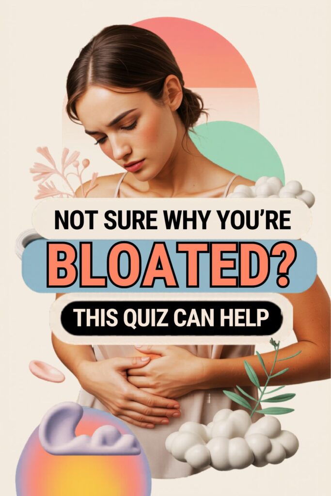 reduce bloated stomach quiz