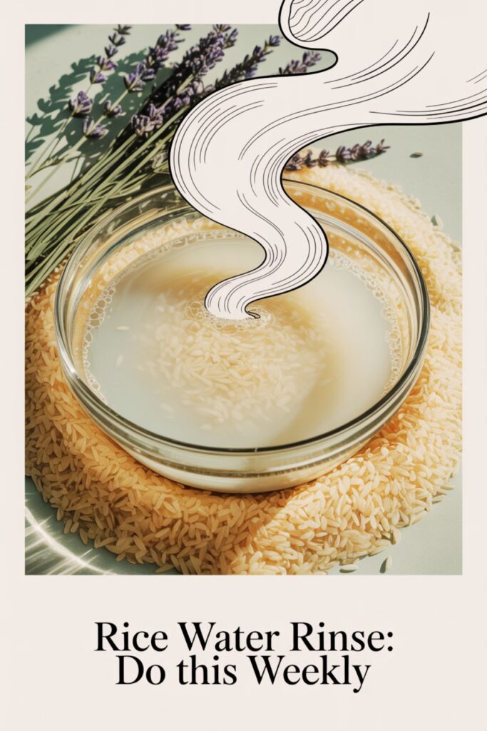 rice water for growing hair fast