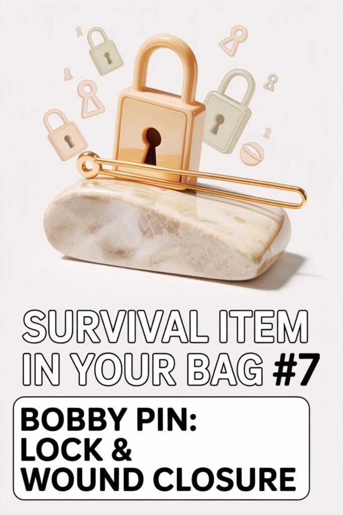 survival items bobby pin