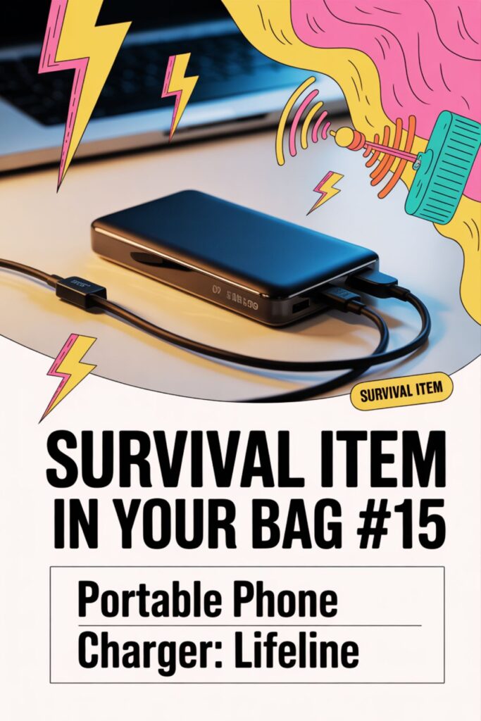 survival items phone charger