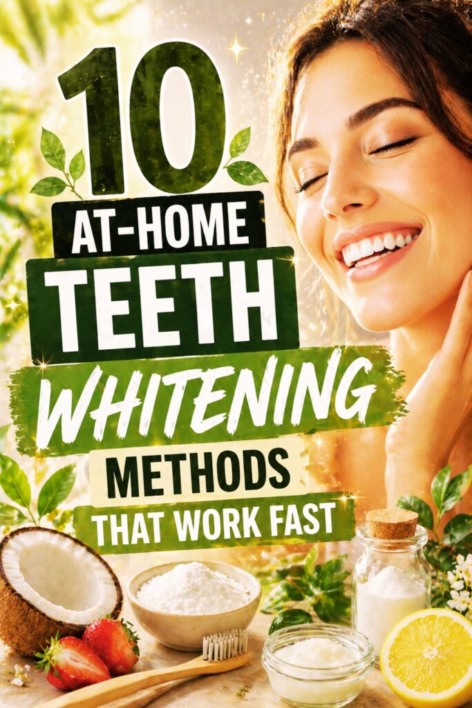 teeth whitening at home