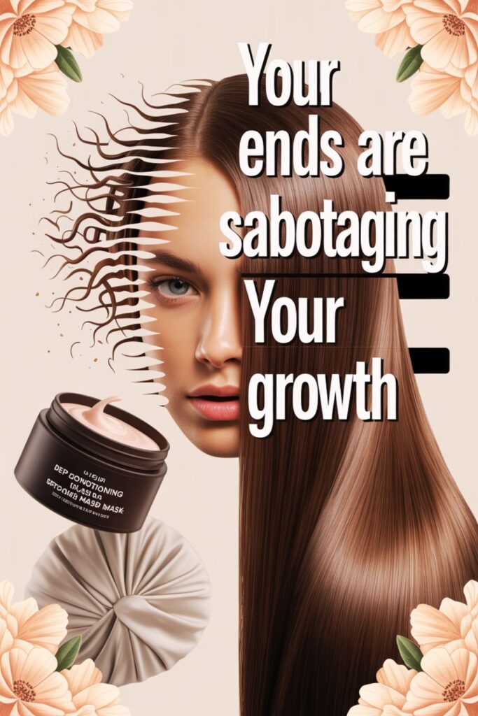 trimming split ends for hair growth