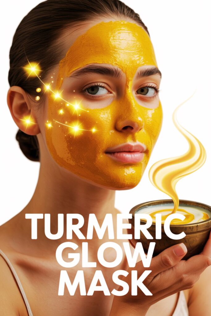 turmeric glow up mask