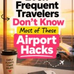 Travel hacks at the airport