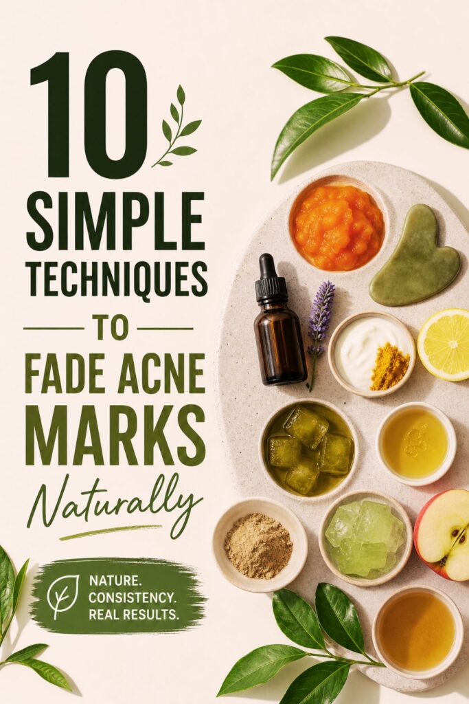 acne removal remedies for marks