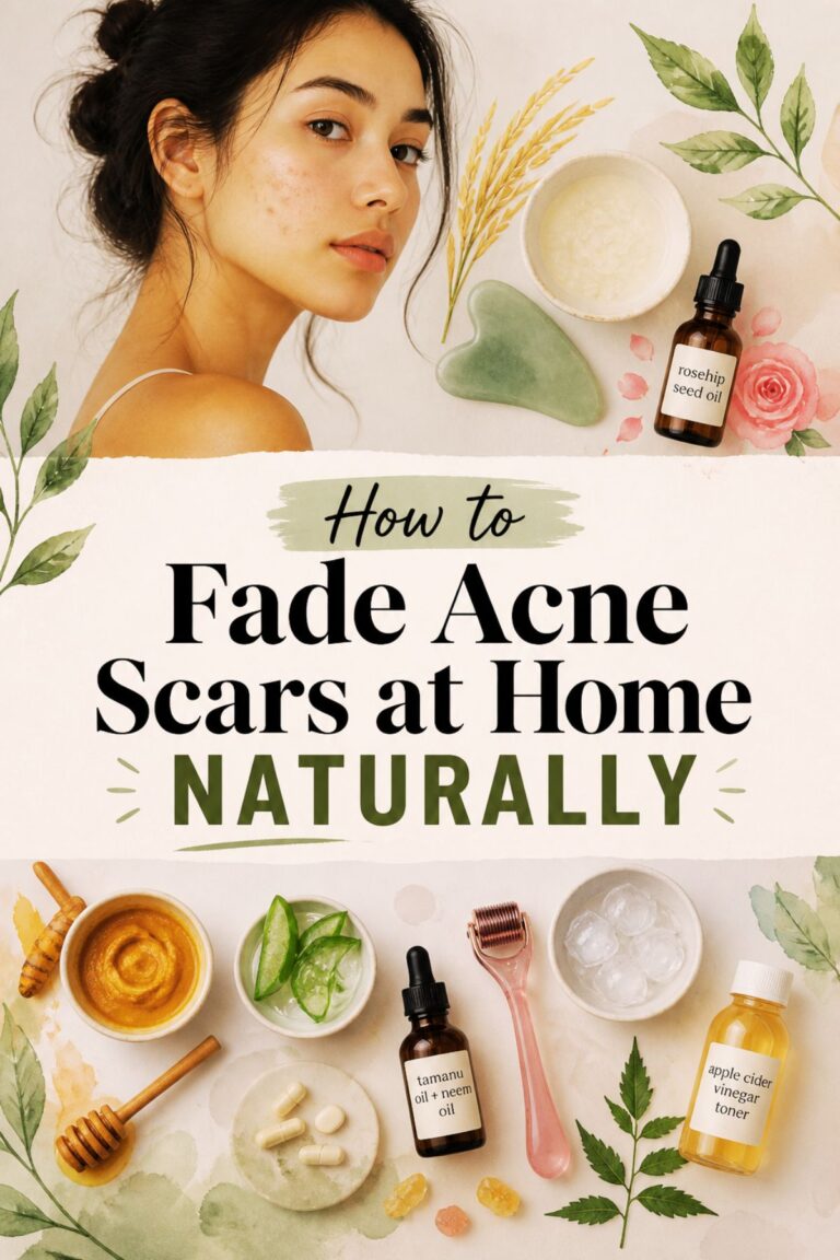 acne scar removal at home