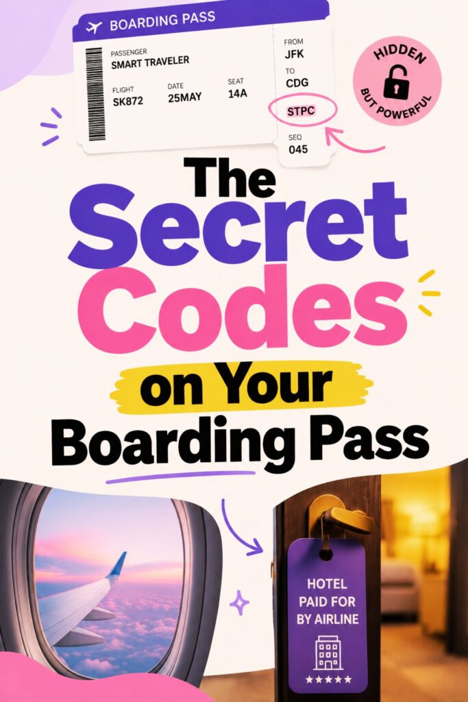 boarding pass secret codes hacks