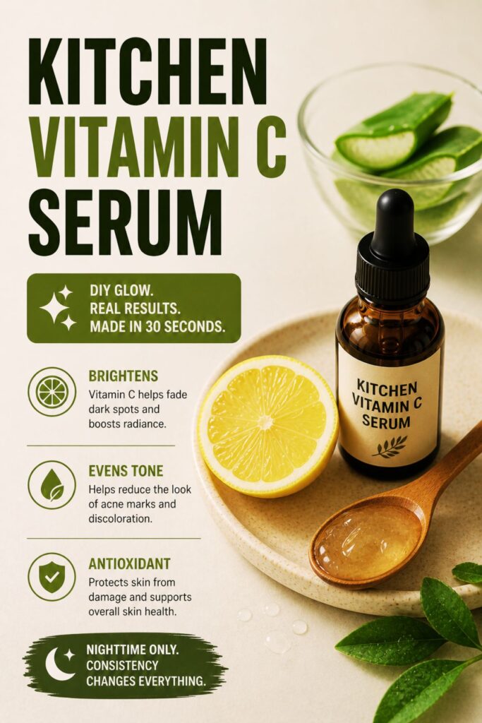 clear acne with vitamin c