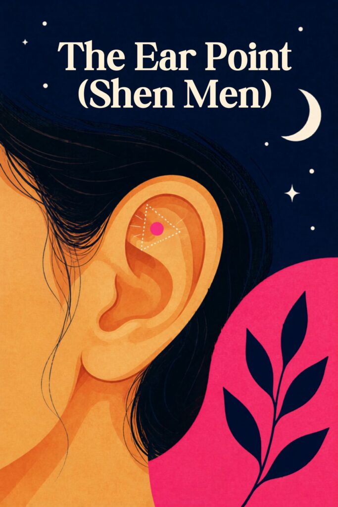 ear point to fall asleep quickly