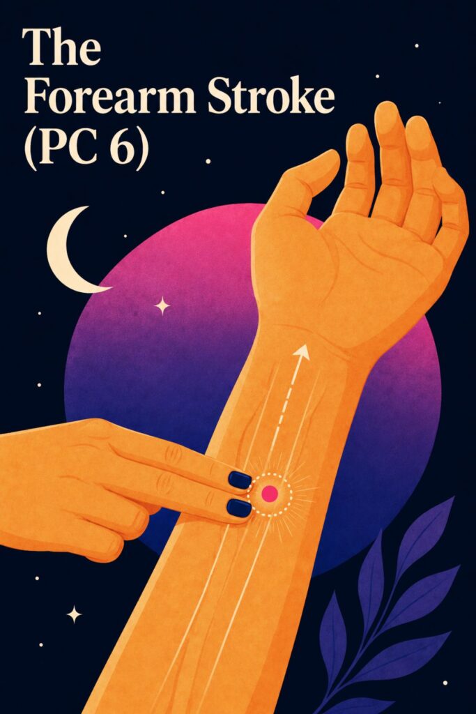 forearm acupressure point for sleep